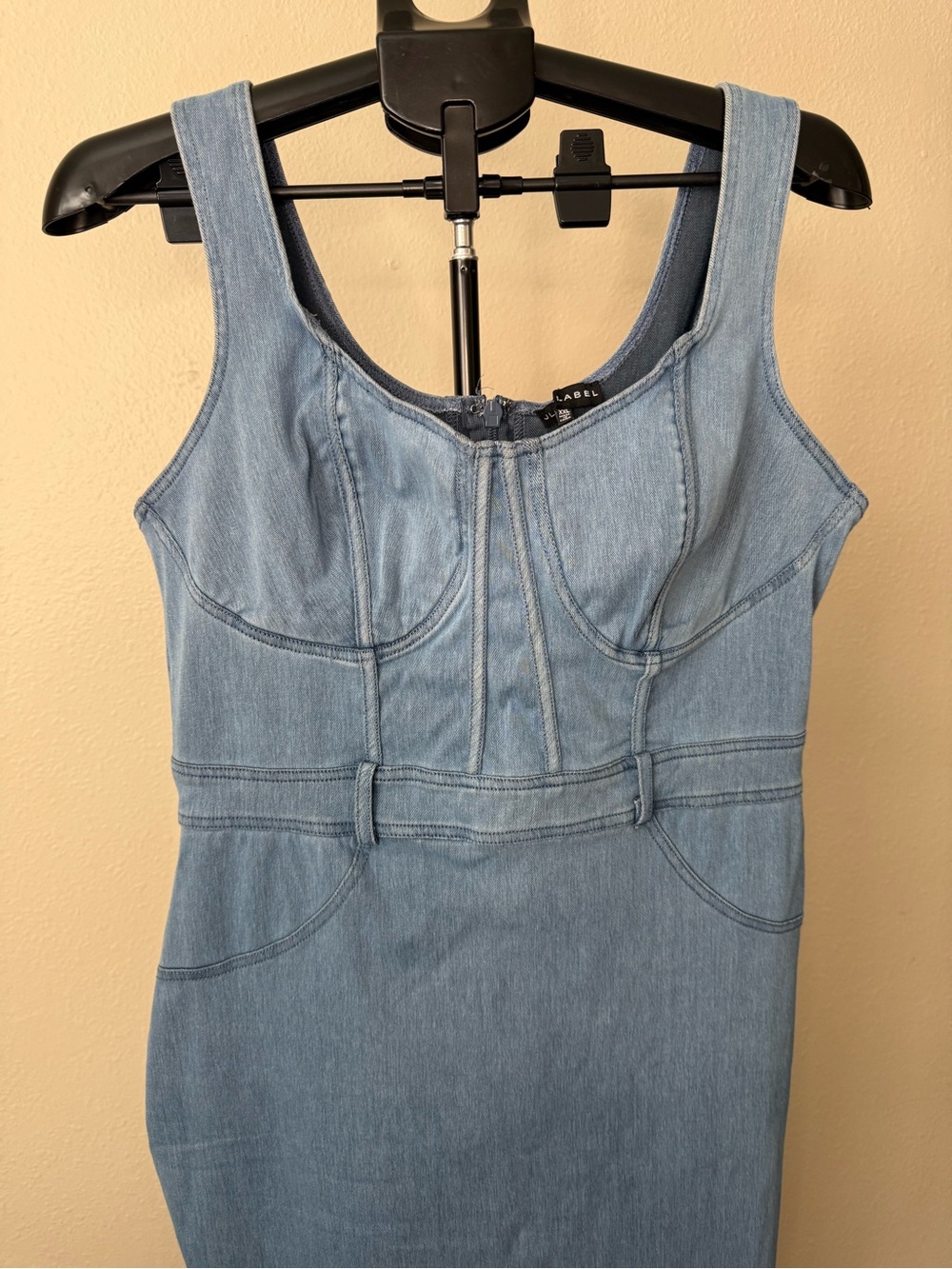 Jluxlabel Denim Midi Dress - Picture 2 of 11